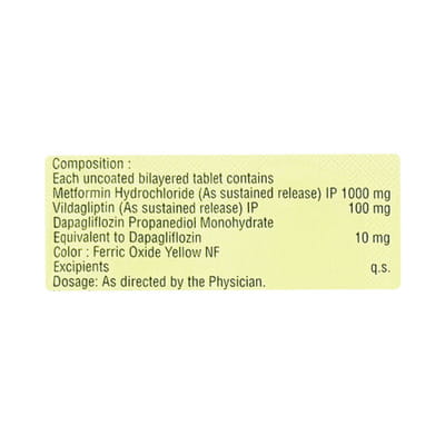 Verifica Dm Forte Strip Of 10 Tablets