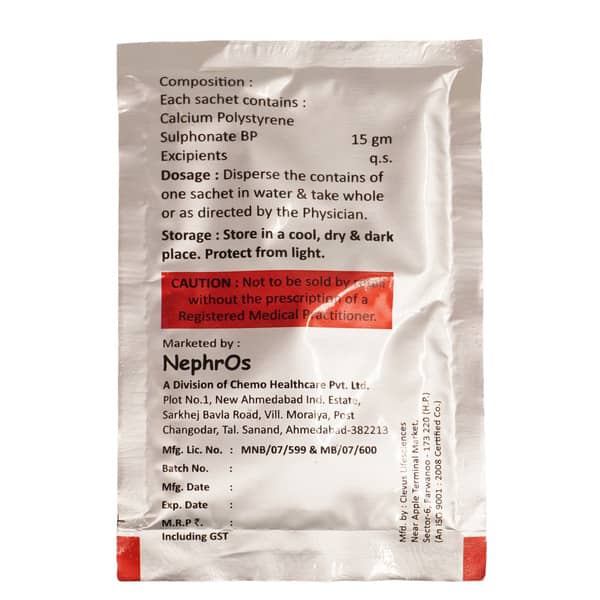 Kalcyne Sachet Of 15mg Oral Powder