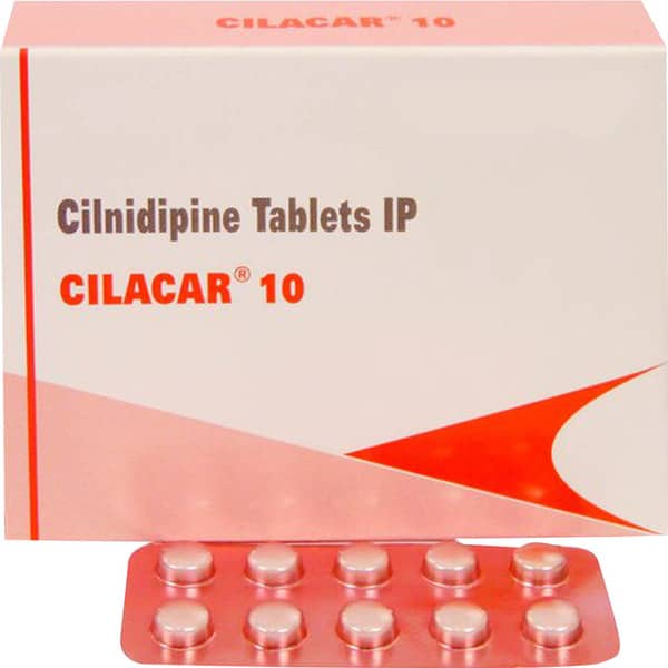 Cilacar 10Mg Strip Of 15 Tablets