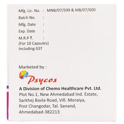 Rivazin 1.5mg Strip Of 10 Capsules