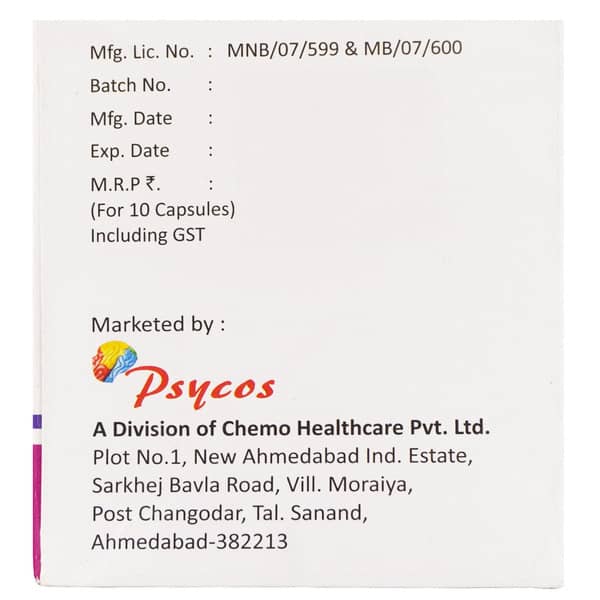 Rivazin 1.5mg Strip Of 10 Capsules