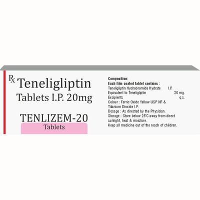 Tenlizem 20mg Strip Of 10 Tablets