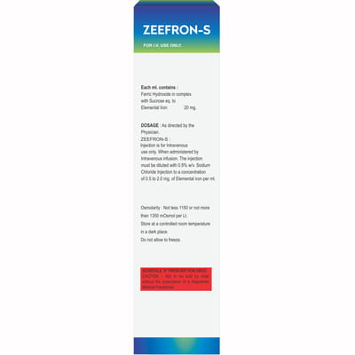 Zeefron S Ampoule Of 5ml Injection