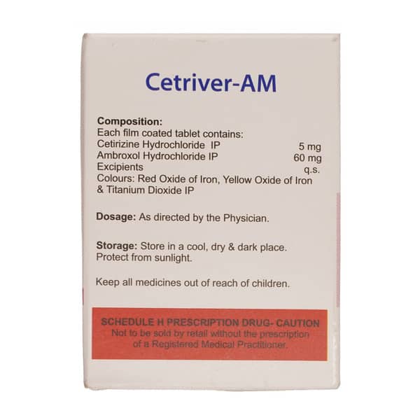Cetriver Am Strip Of 10 Tablets