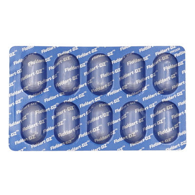 Flodart Dz Strip Of 10 Capsules