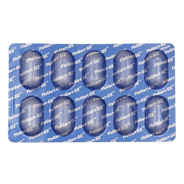 Flodart Dz Strip Of 10 Capsules