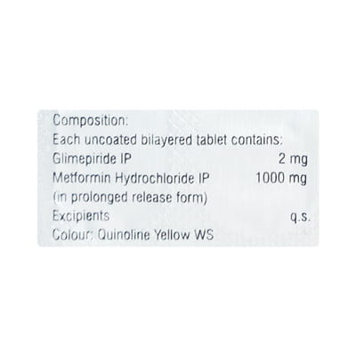 Jubiglim M 2mg Forte Strip Of 15 Tablets