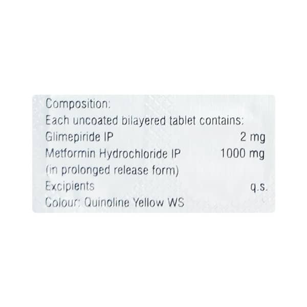 Jubiglim M 2Mg Forte Strip Of 15 Tablets