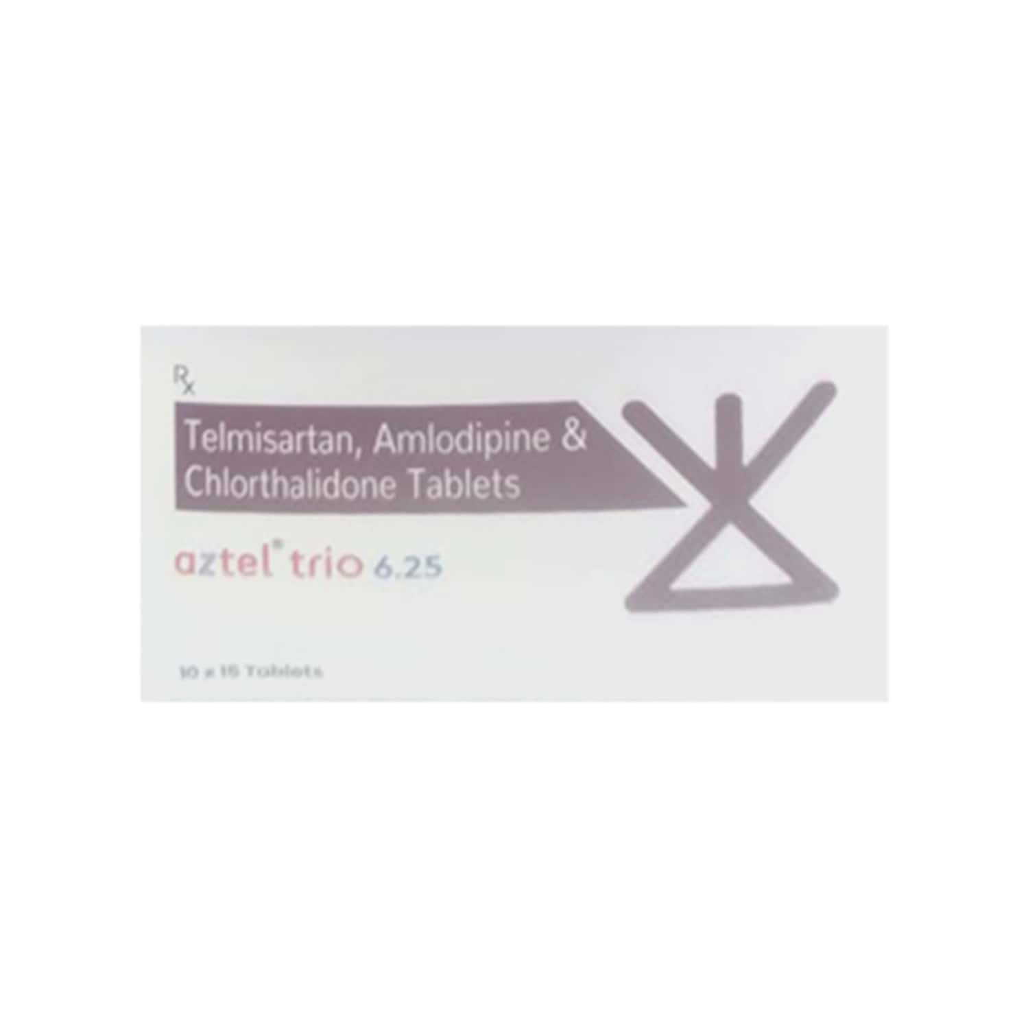 Buy Aztel Trio 6.25mg Strip Of 15 Tablets Online & Save Up to 24% at ...
