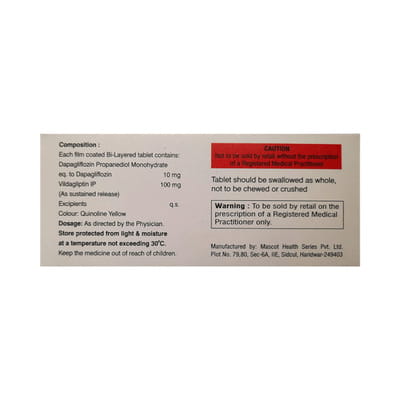 Dayflozin Duo Strip Of 10 Tablets