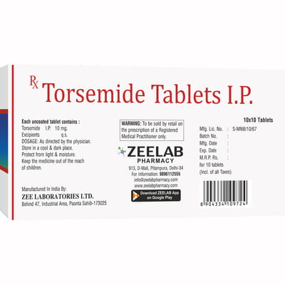 Zeetor 10mg Strip Of 10 Tablets