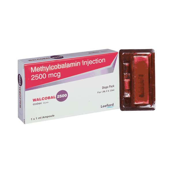 Walcobal 2500mcg Ampoule Of 1ml Injection