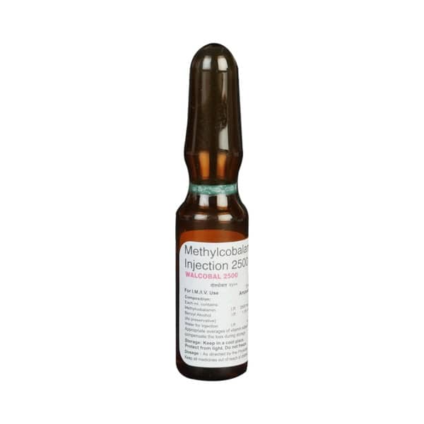 Walcobal 2500mcg Ampoule Of 1ml Injection