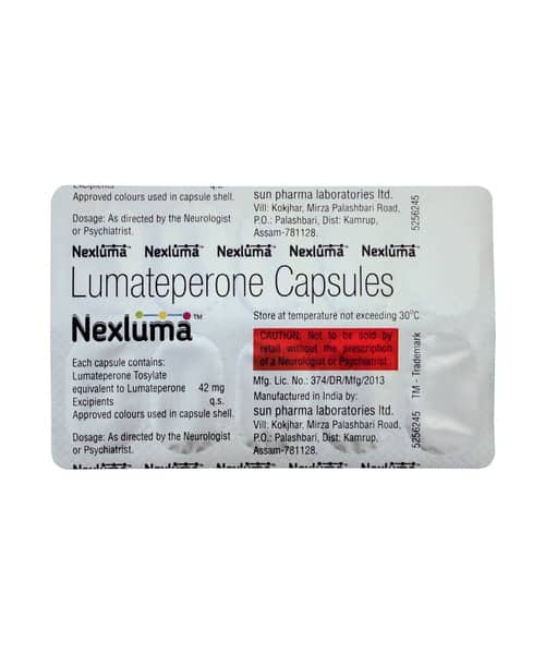 Nexluma 42Mg Strip Of 10 Capsules