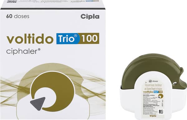 Voltido Trio 100mcg Box Of 60md Ciphaler
