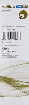 Voltido Trio 100mcg Box Of 60md Ciphaler