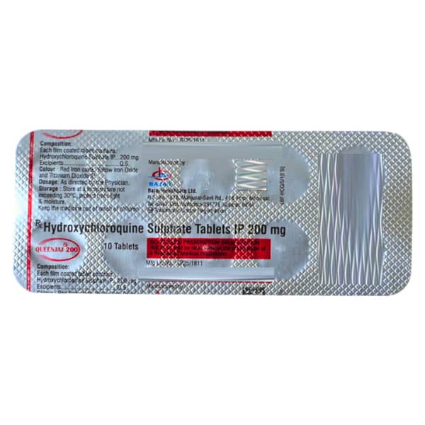Queenjaj 200Mg Strip Of 10 Tablets