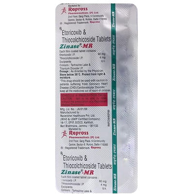 Zinase Mr Strip Of 10 Tablets