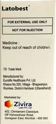 Latobest Bottle Of 2.5ml Eye Drops