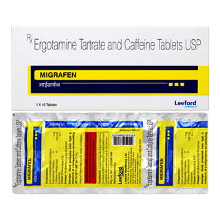 Migrafen Strip Of 10 Tablets