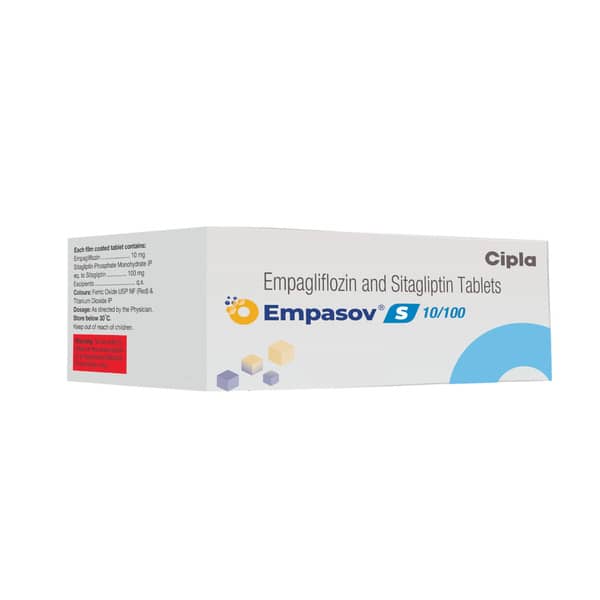 Empasov S 10/100Mg Strip Of 10 Tablets