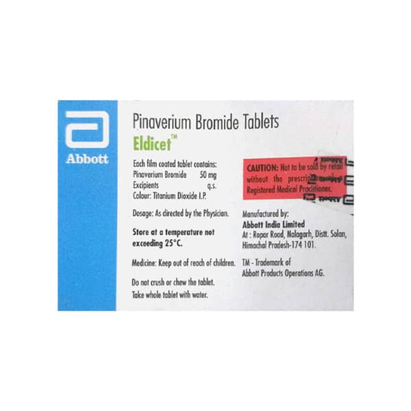 Eldicet 50mg Strip Of 15 Tablets