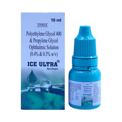 Ice Ultra Bottle Of 10ml Eye Drops