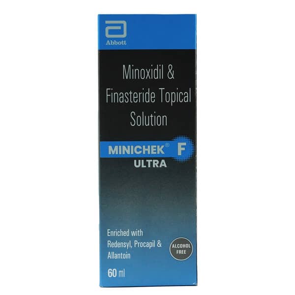Minichek F Ultra Alcohol Free Bottle Of 60Ml Solution