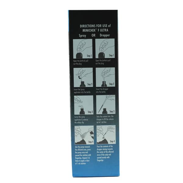 Minichek F Ultra Alcohol Free Bottle Of 60Ml Solution