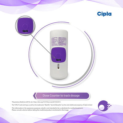 Maxiflo Synchrobreath 125 Inhaler 120 Md