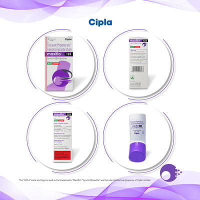 Maxiflo Synchrobreath 125 Inhaler 120 Md