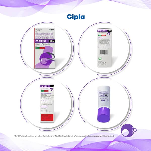 Maxiflo Synchrobreath 125 Inhaler 120 Md