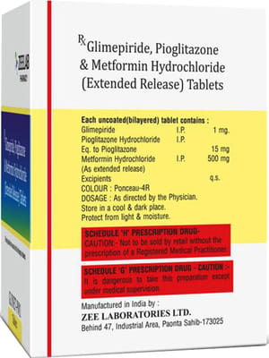 Glynet Pm 1mg Strip Of 10 Tablets