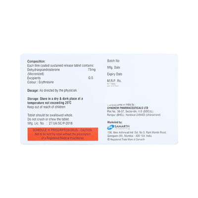 Oviserv 75mg Sr Strip Of 7 Tablets