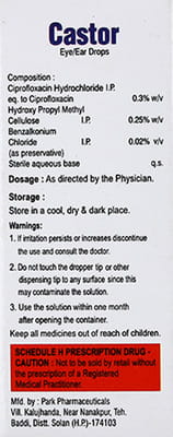 Castor 0.3 % Eye Drops 10 Ml
