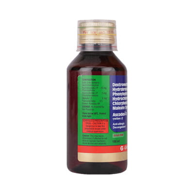Ascodex D Bottle Of 100ml Syrup