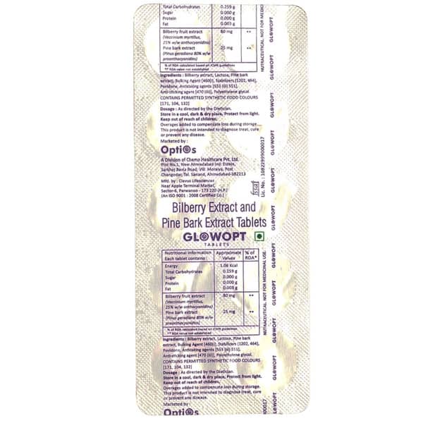 Glowopt Strip Of 10 Tablets