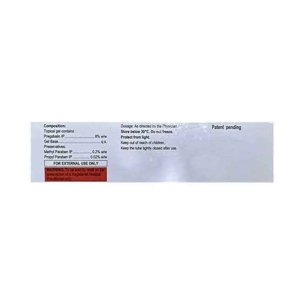 Pregabid 8% Tube Of 30Gm Gel