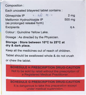 Apriglim M 2mg Strip Of 15 Tablets
