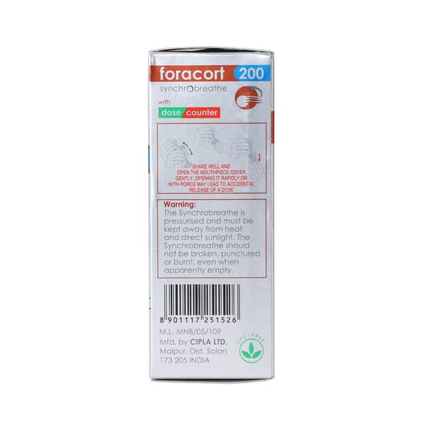Foracort 200 Synchrobreathe Metered Dose Inhaler