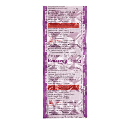 Vonasec 20mg Strip Of 10 Tablets