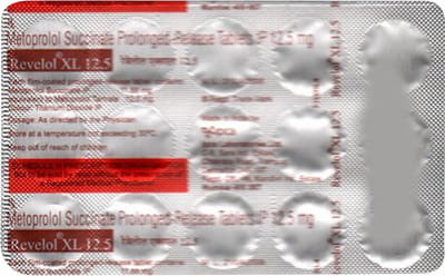 Revelol Xl 12.5mg Strip Of 15 Tablets