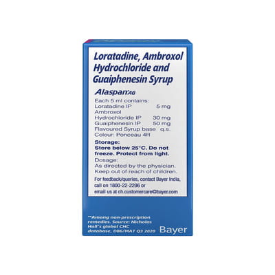 Alaspan Ag Bottle Of 100ml Syrup