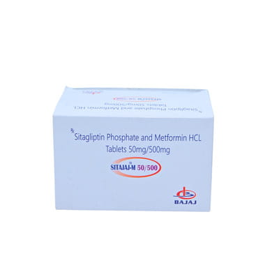 Sitajaj M 50/500mg Strip Of 10 Tablets