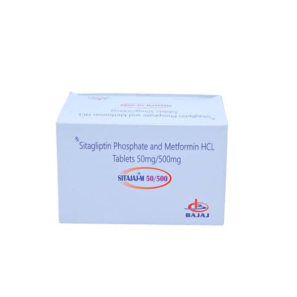 Sitajaj M 50/500mg Strip Of 10 Tablets