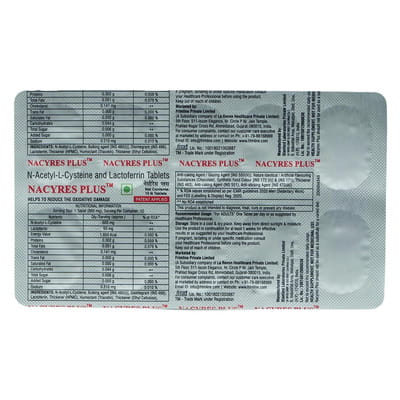 Nacyres Plus Strip Of 10 Tablets