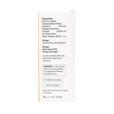 Lacrivisc Bottle Of 10ml Eye Drops