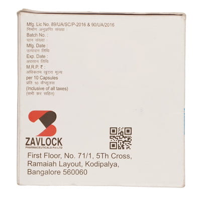 Zavlopan Dpr Strip Of 10 Capsules