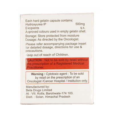 Hydreo 500mg Strip Of 10 Capsules