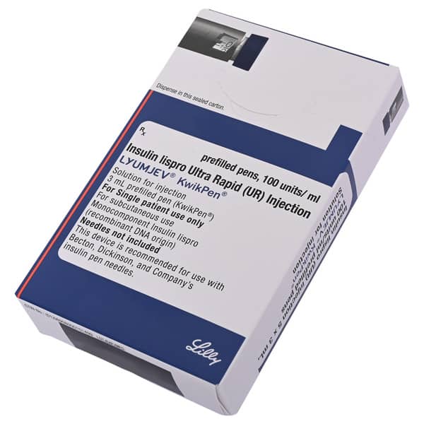 Lyumjev Kwikpen 100iu Pre Filled Pen Of 3ml Solution For Injection